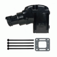 Exhaust Elbow - Alternative Dry Joint 14° - Mercruiser V6-4.3L / V8-5.0, 5.7, 6.2L - 864591T02 - MC-20-864591 - 51148 - GLM